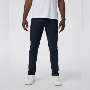 Vuori Meta Pant Athletic Slim Fit Ink Blue Size 34 Short